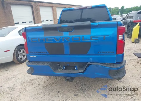 2024 Chevrolet Silverado 1500 4Wd Short Bed Custom из США, поврежденный, VIN 1GCPDBEK7RZ214839